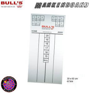 Dartboard Bulls Markerboard Eco 60x30cm